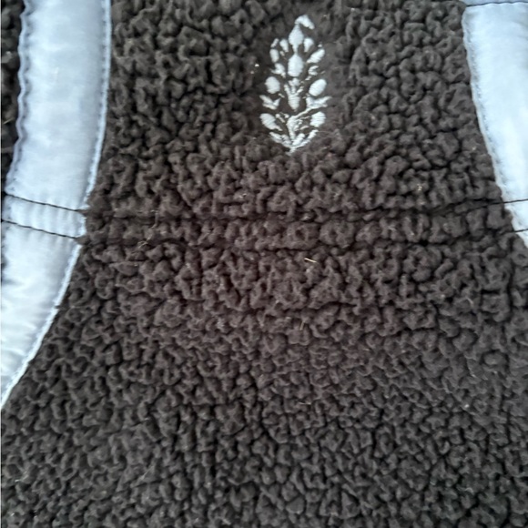 FP Movement by Free People Black and Light Blue Mountain High Half Zip Fleece - Picture 3 of 4